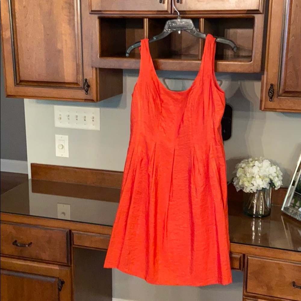 Orange dress